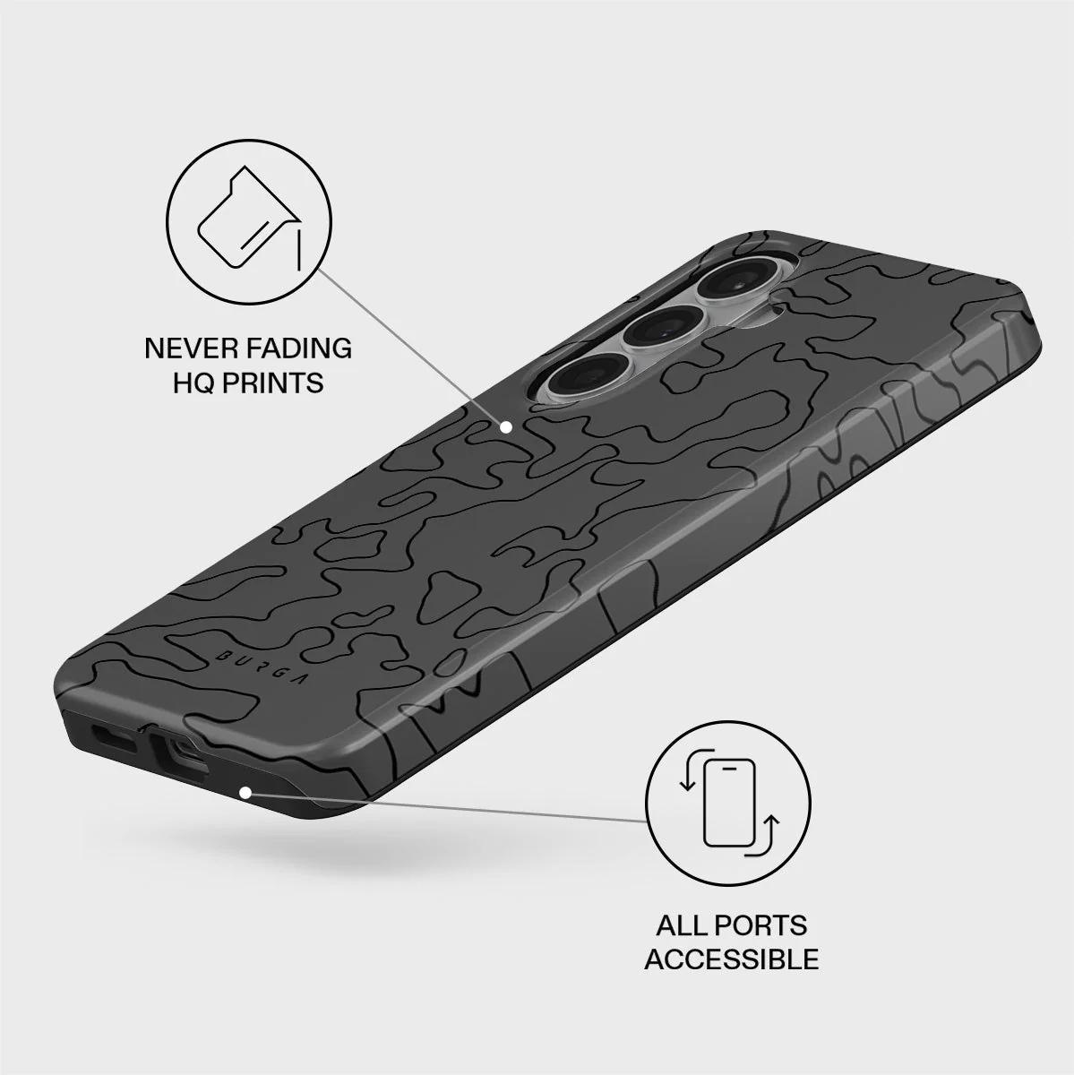 Black Rock - Samsung Galaxy S26 Plus Case - Image 3