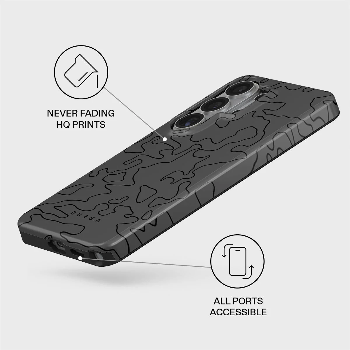Black Rock - Samsung Galaxy S26 Ultra Case - Image 3