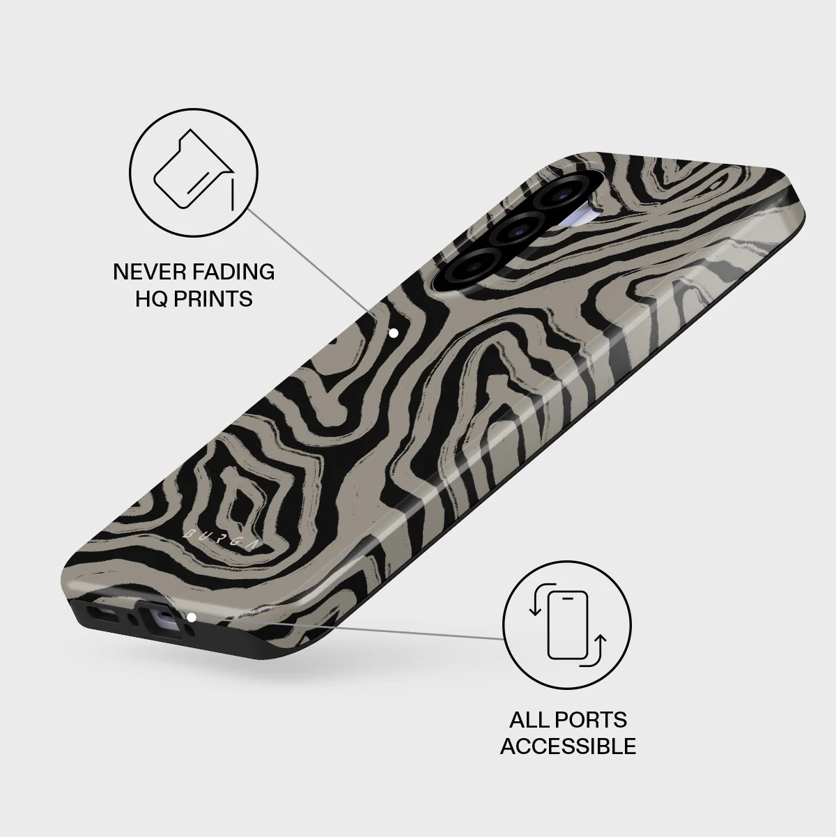 Black Sand - Samsung Galaxy A37 5G Case - Image 3