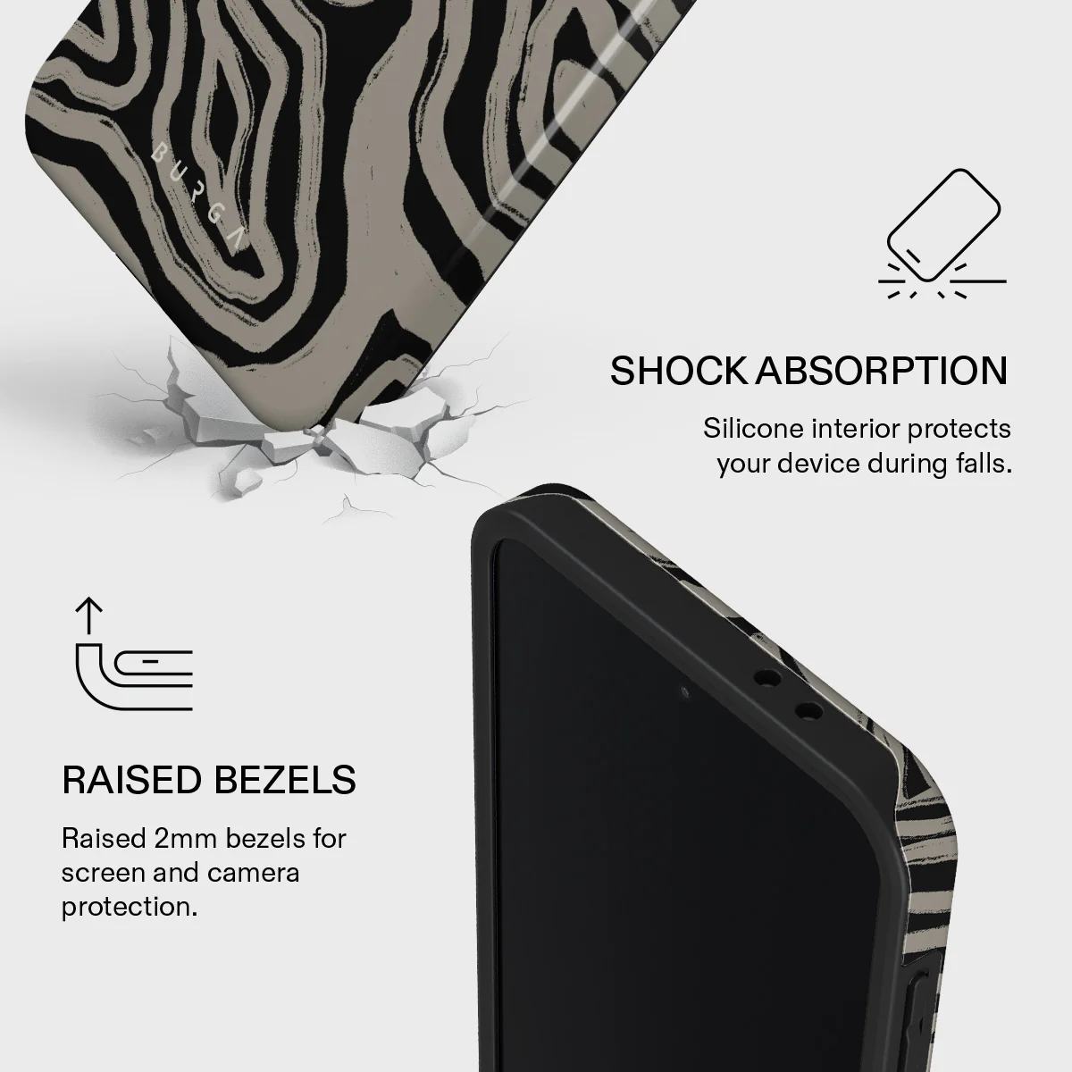 Black Sand - Samsung Galaxy A37 5G Case - Image 4