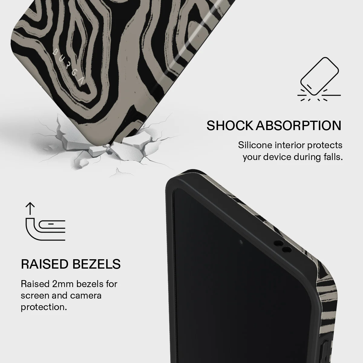 Black Sand - Samsung Galaxy A57 5G Case - Image 4