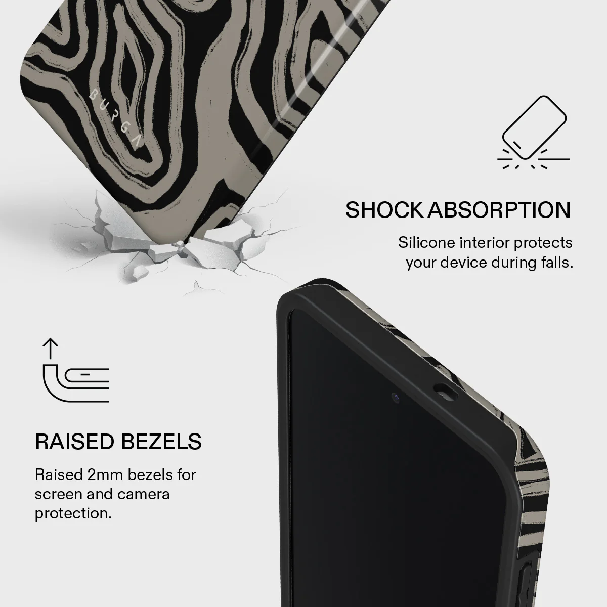 Black Sand - Samsung Galaxy S25 FE Case - Image 4