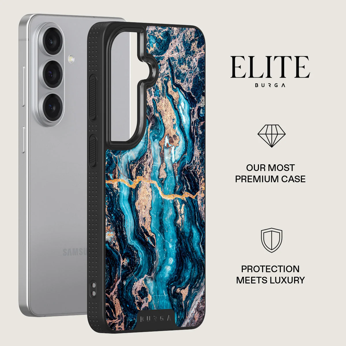 Mystic River - Blue Marble Samsung Galaxy S26 Case - Image 13