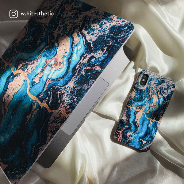 Mystic River - Blue Marble Samsung Galaxy S26 Ultra Case - Image 50