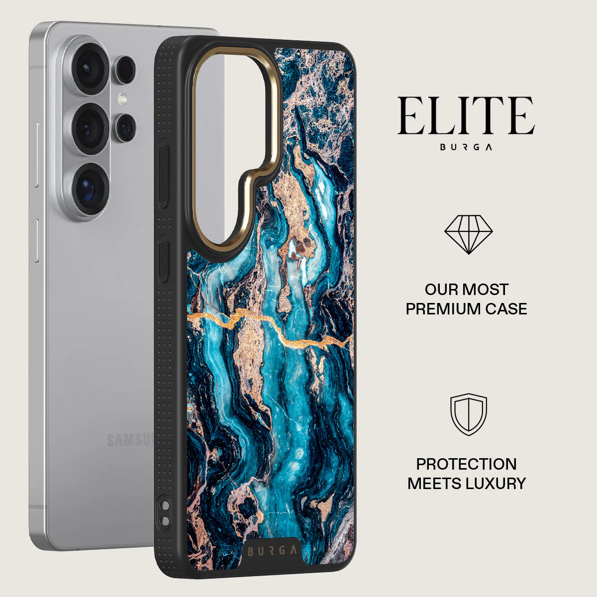 Mystic River - Blue Marble Samsung Galaxy S26 Ultra Case - Image 6