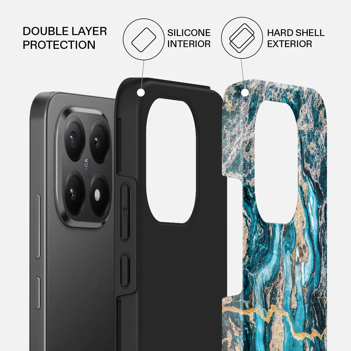 Mystic River - Blue Marble Xiaomi 15T Case - Image 2