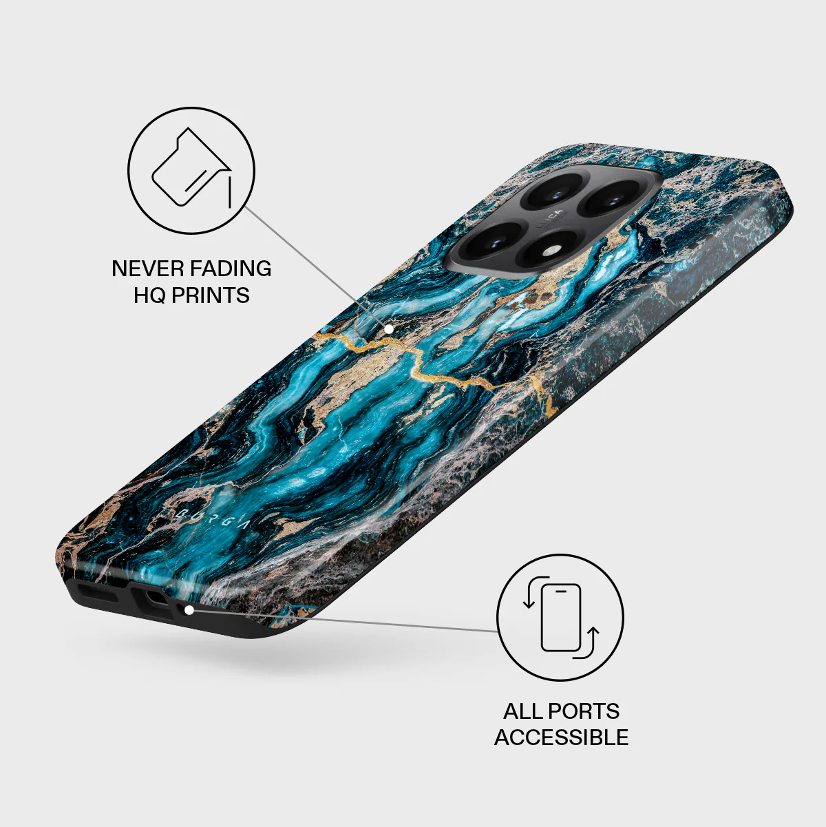 Mystic River - Blue Marble Xiaomi 15T Case - Image 3