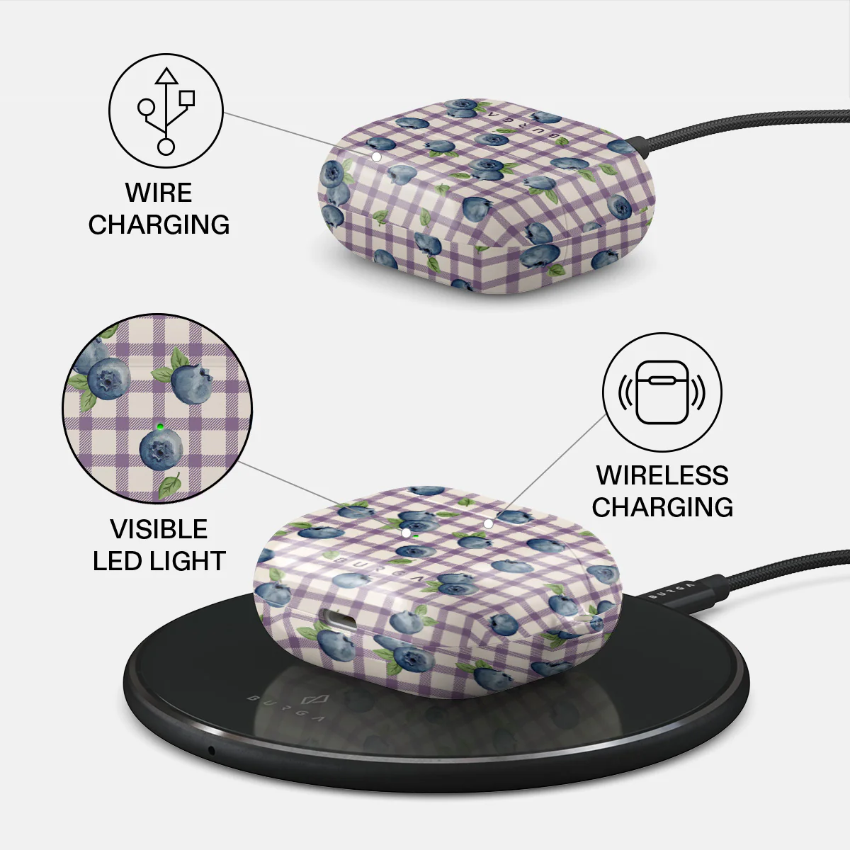 Blueberry Muffin - AirPods 3 Case - Image 3