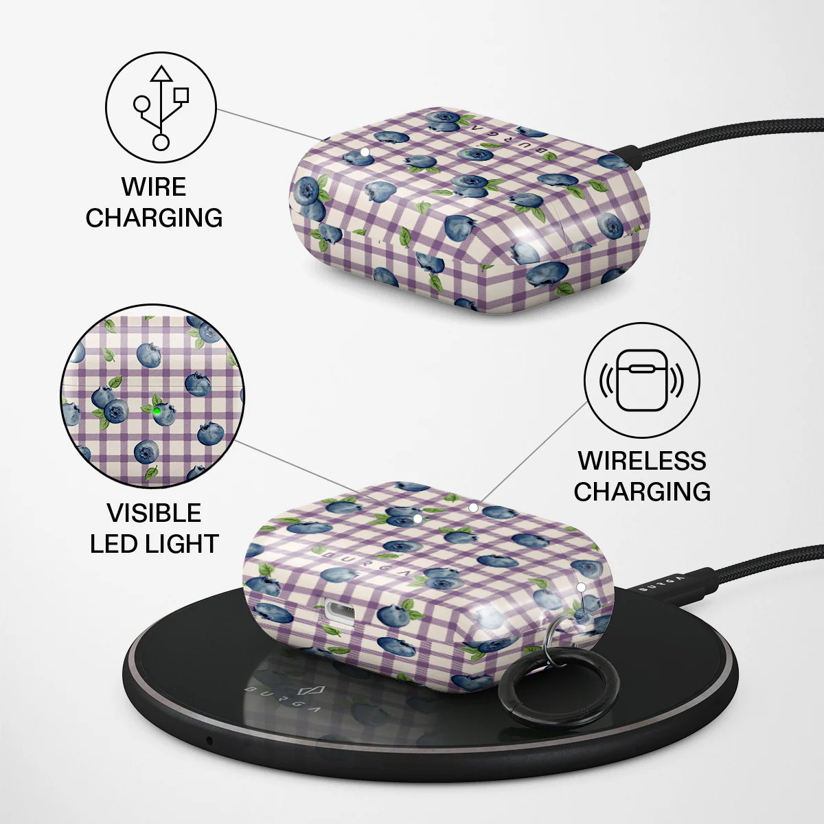 Blueberry Muffin - AirPods Pro Case - Image 3