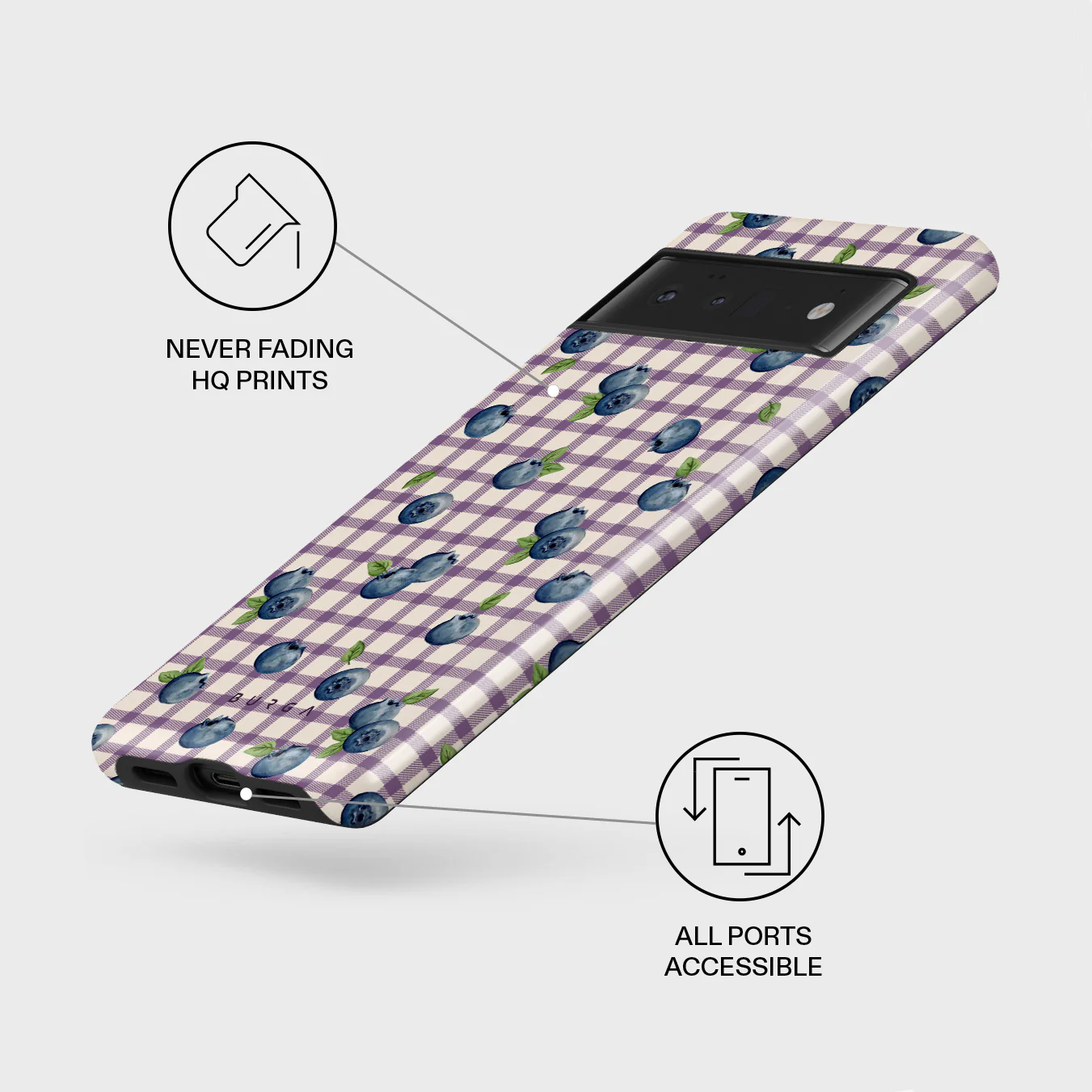 Blueberry Muffin - Google Pixel 6 Pro Case - Image 3
