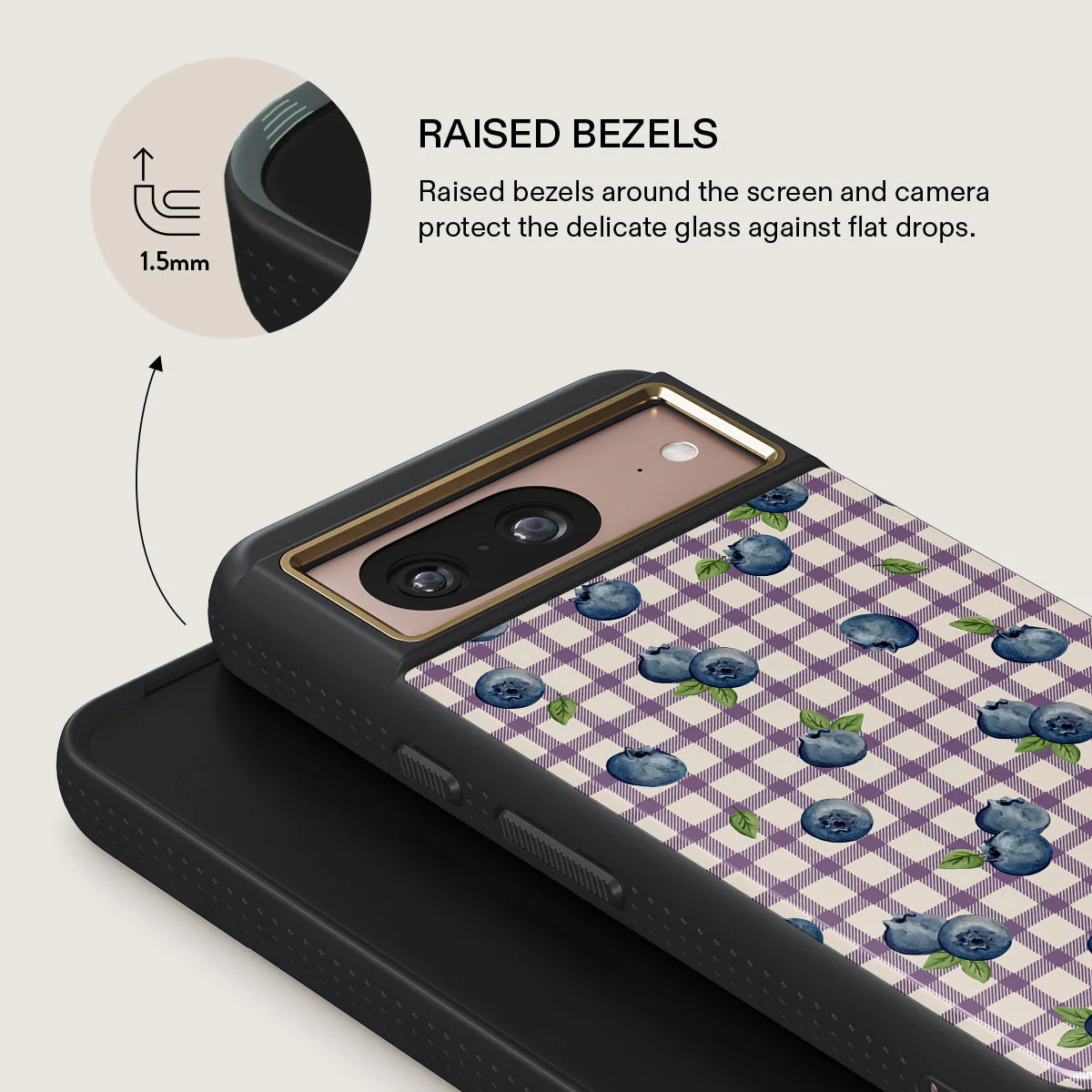 Blueberry Muffin - Google Pixel 8 Case - Image 8