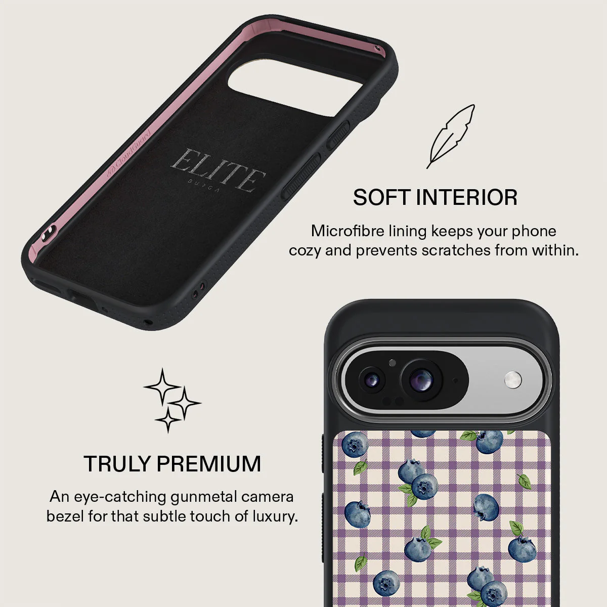 Blueberry Muffin - Google Pixel 9 Case - Image 17