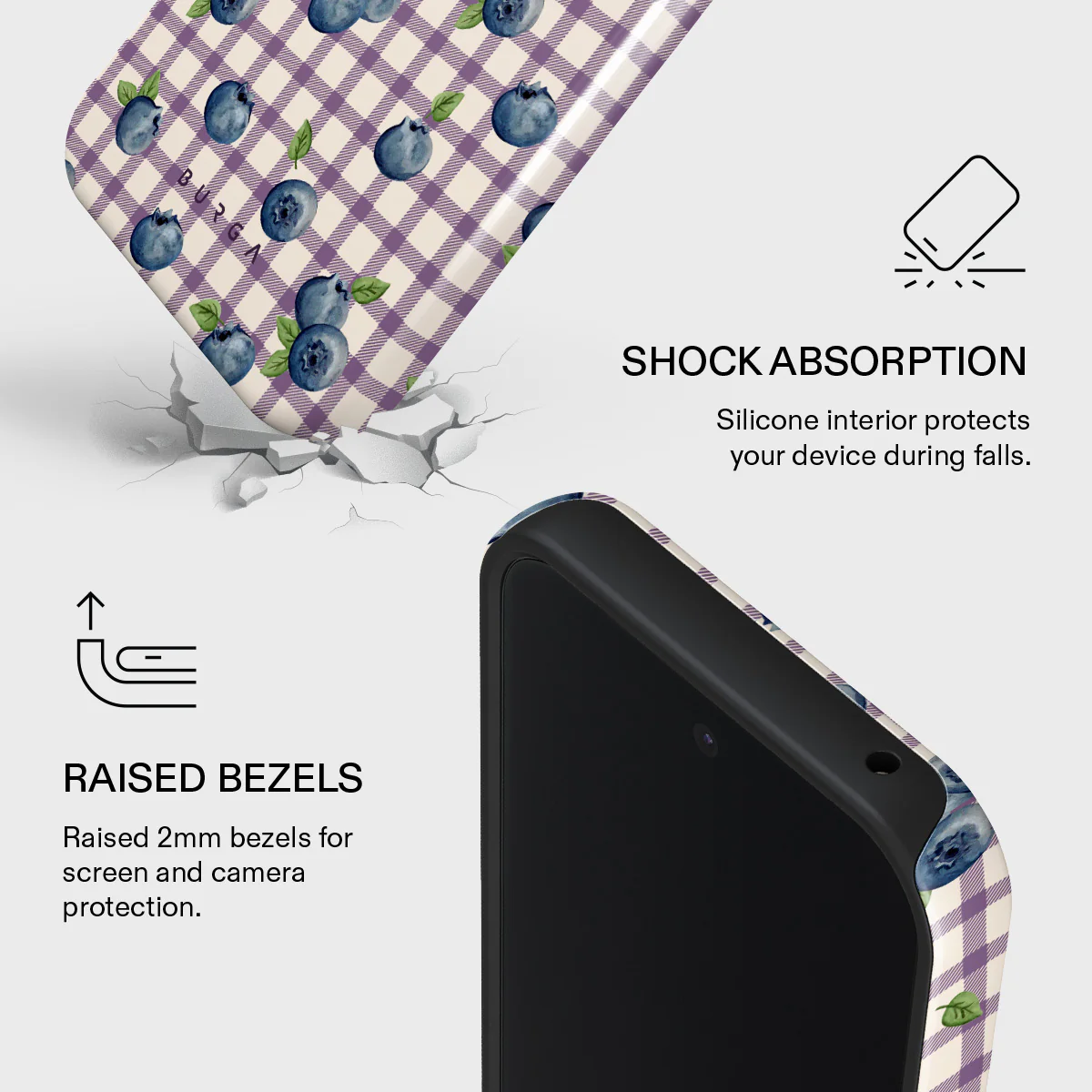 Blueberry Muffin - Google Pixel 9a Case - Image 4