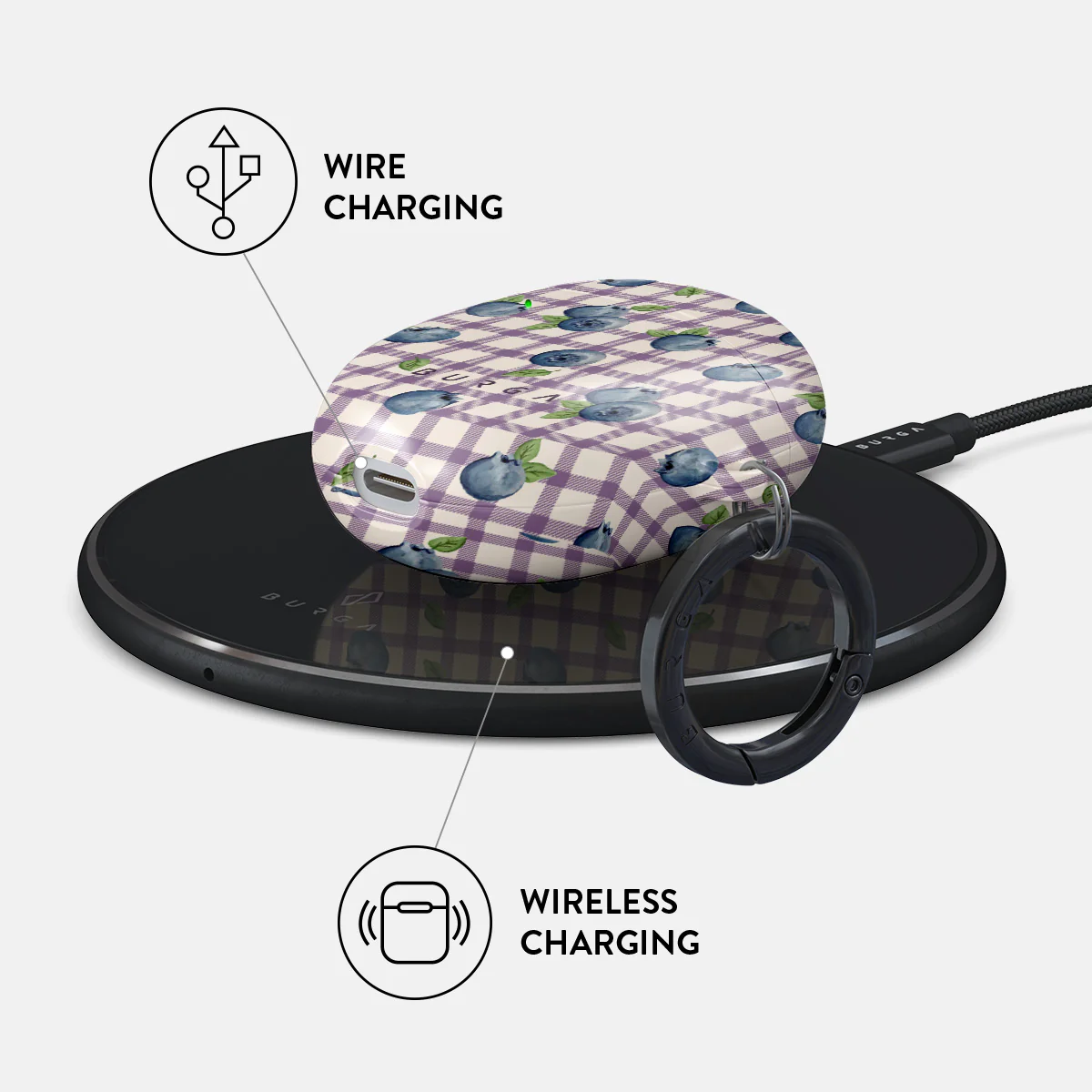 Blueberry Muffin - Google Pixel Buds Pro Case - Image 3