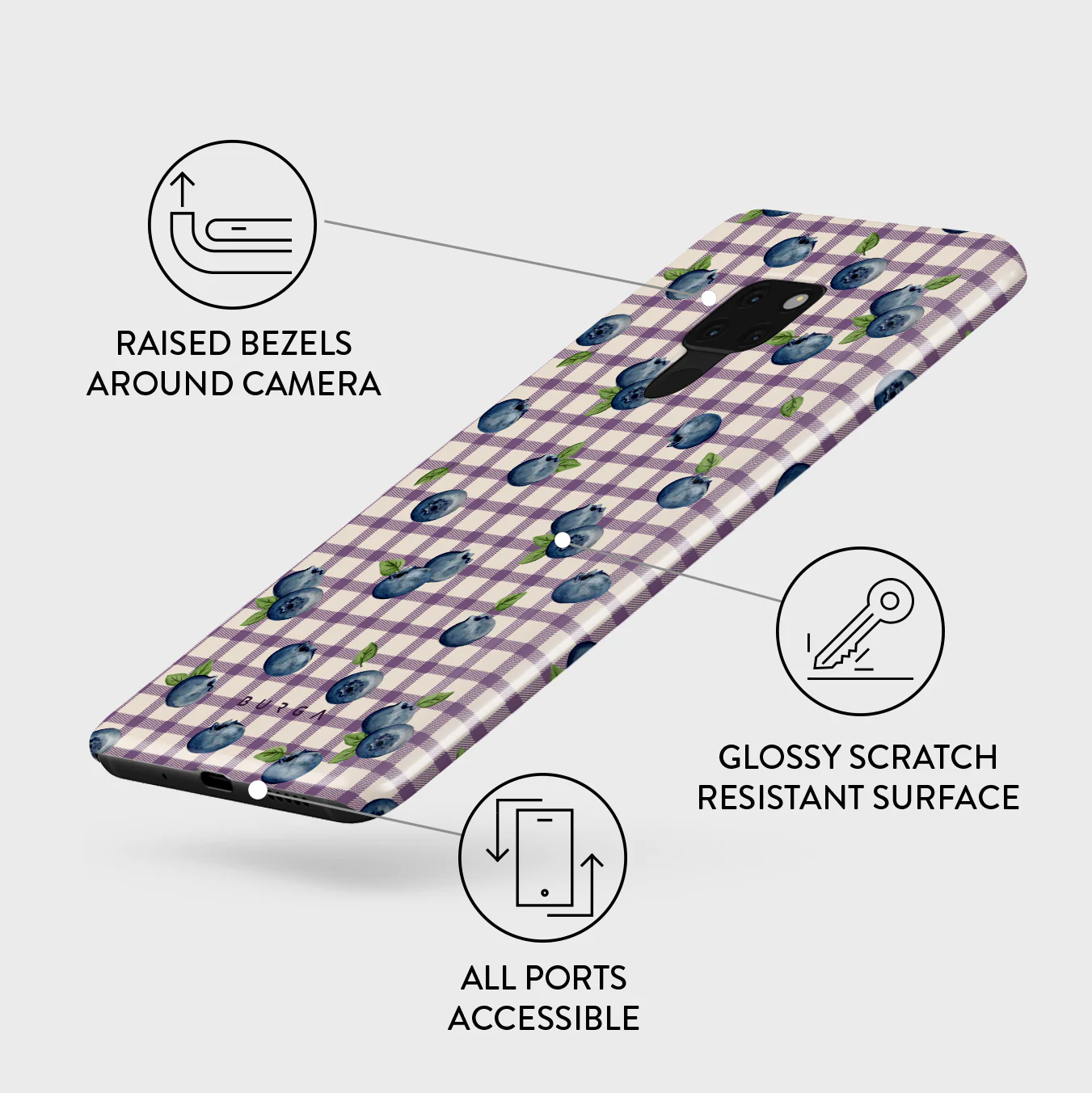 Blueberry Muffin - Huawei Mate 20 Case - Image 3
