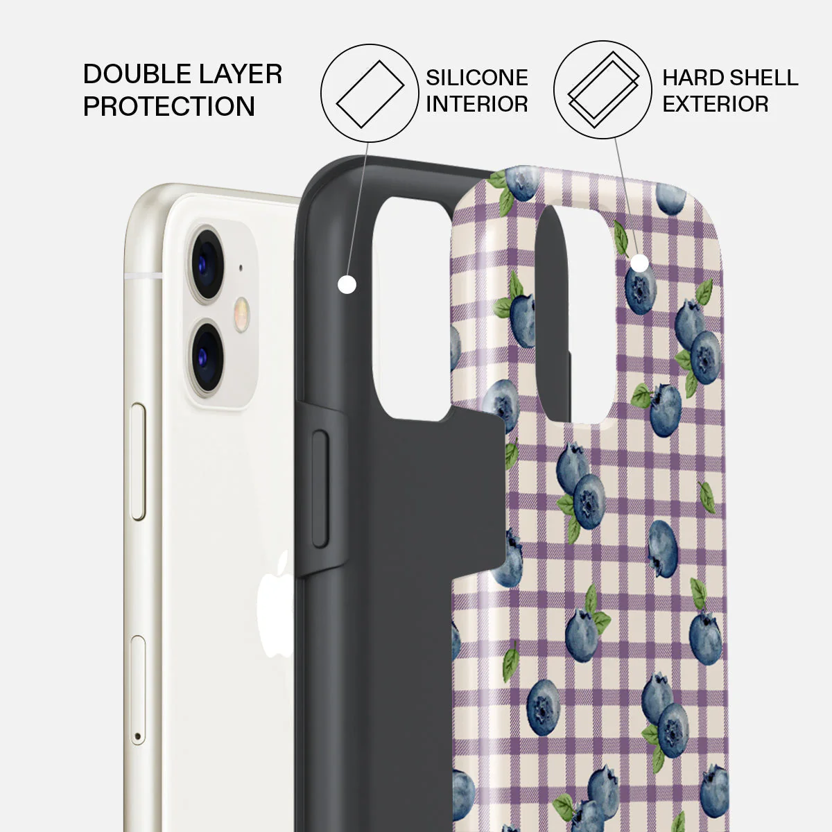 Blueberry Muffin - iPhone 11 Case - Image 2