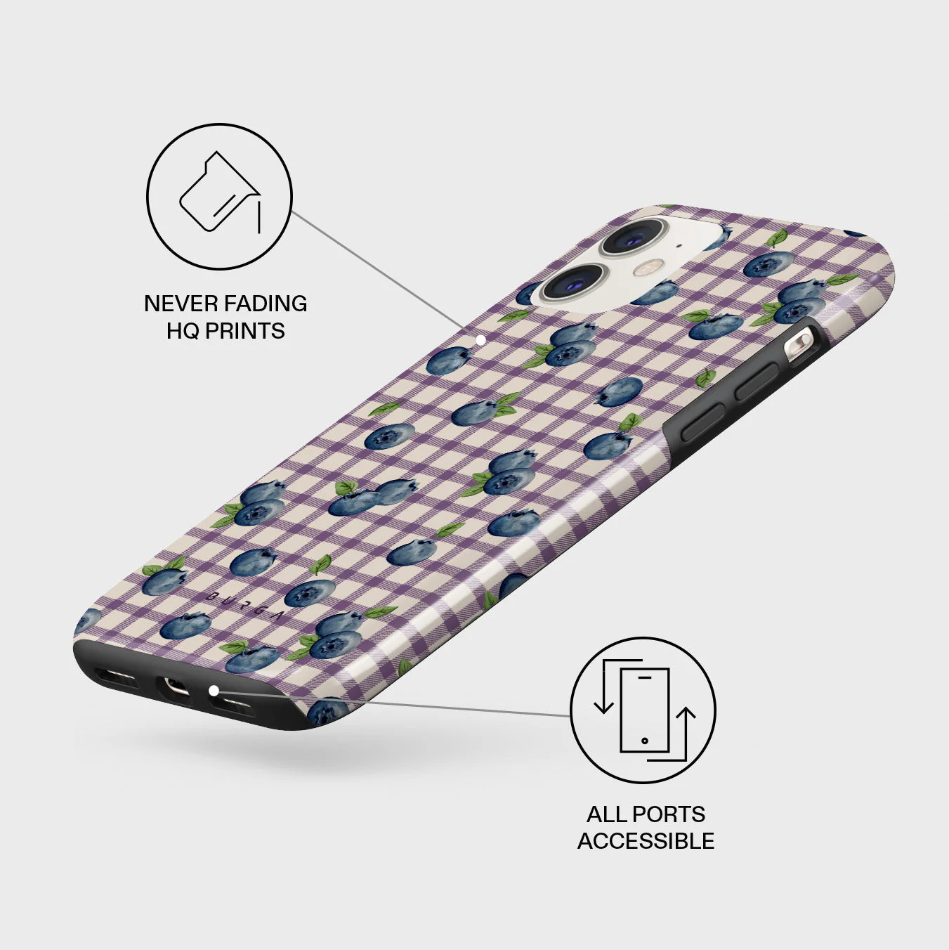 Blueberry Muffin - iPhone 11 Case - Image 3