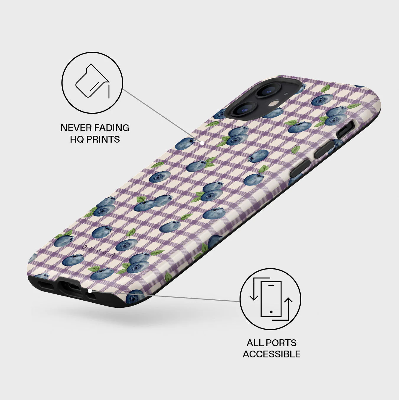 Blueberry Muffin - iPhone 12 Case - Image 3
