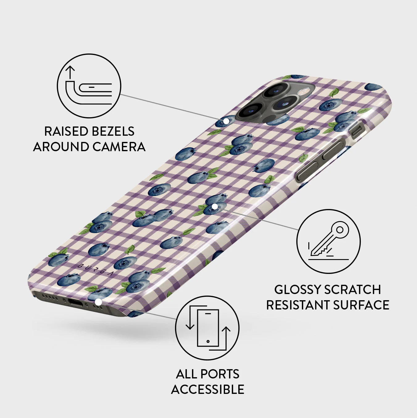 Blueberry Muffin - iPhone 12 Pro Max Case - Image 3