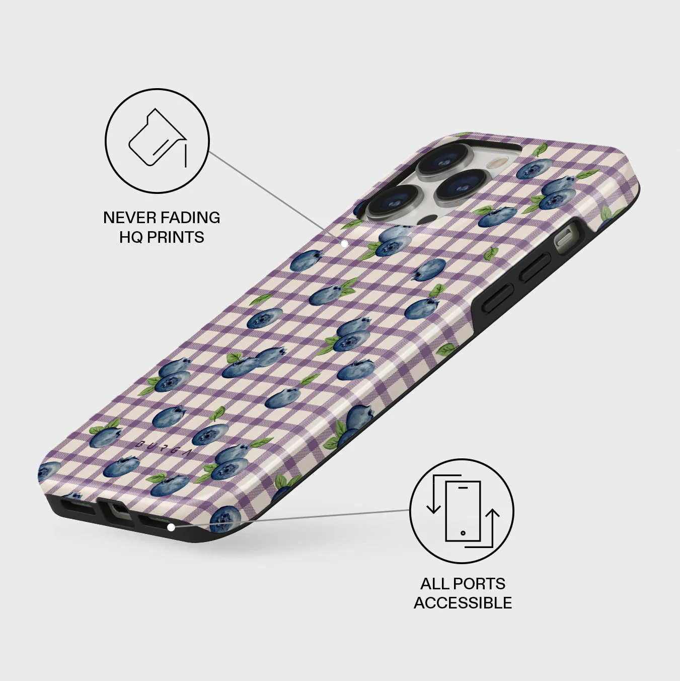 Blueberry Muffin - iPhone 14 Pro Max Case - Image 3