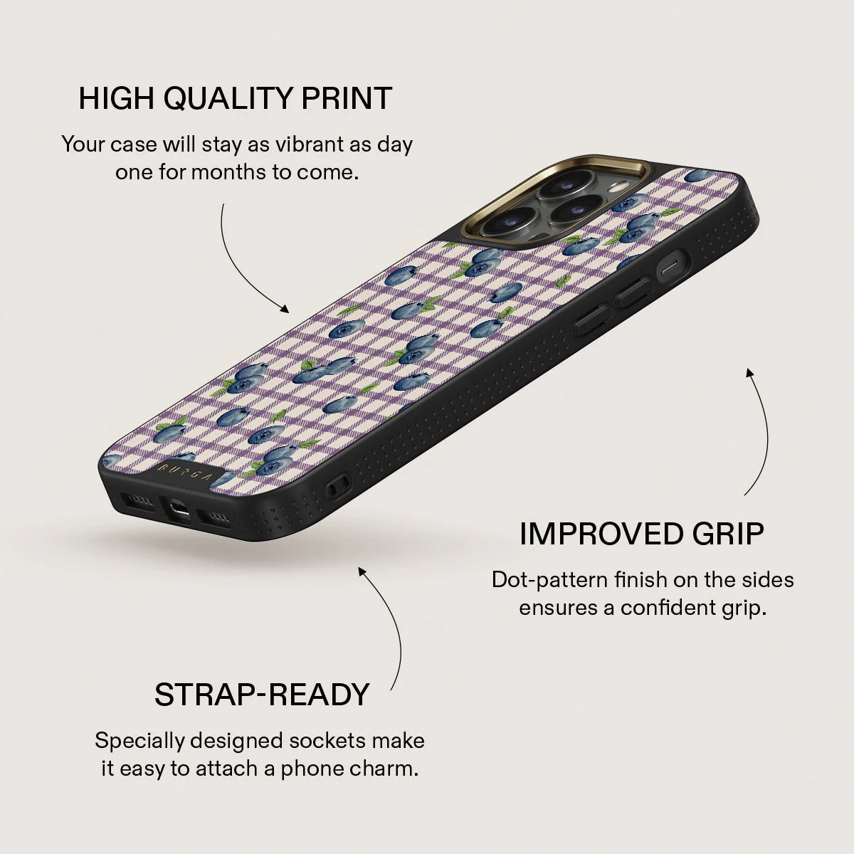 Blueberry Muffin - iPhone 14 Pro Max Case - Image 9