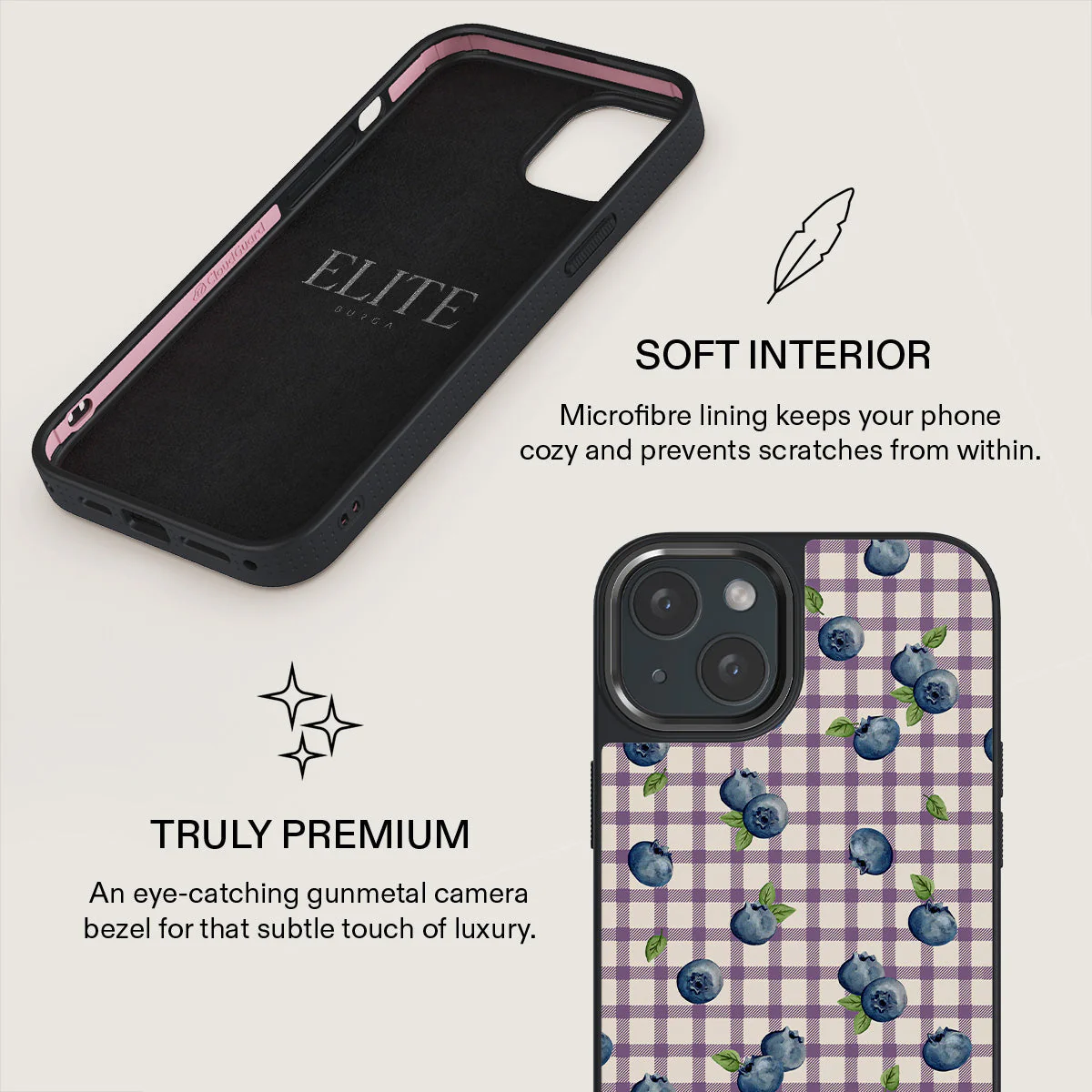 Blueberry Muffin - iPhone 15 Case - Image 17