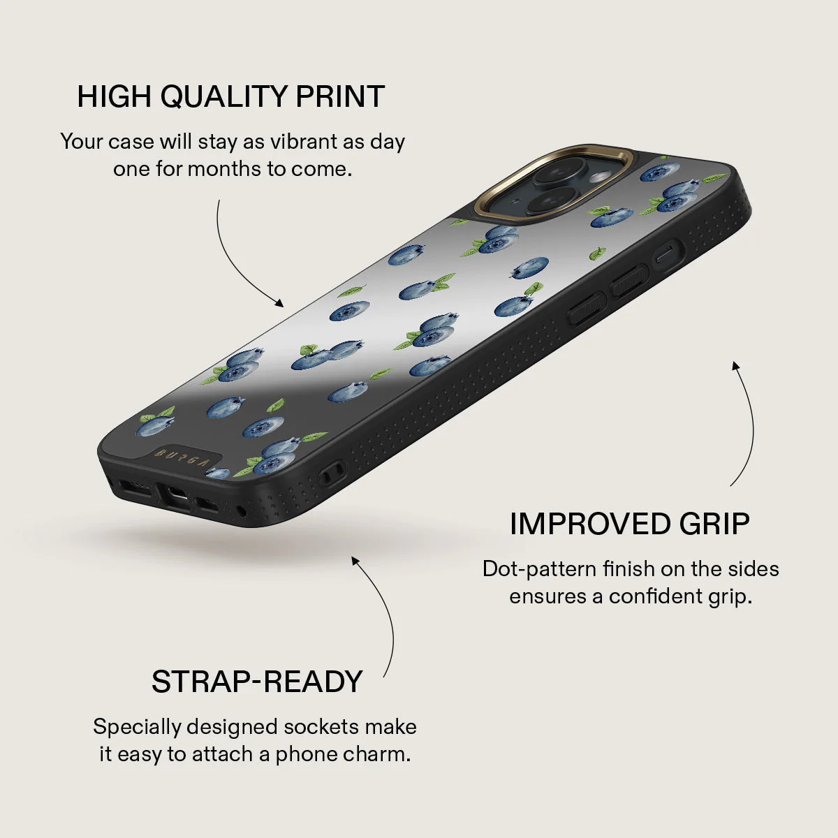 Blueberry Muffin - iPhone 15 Case - Image 31