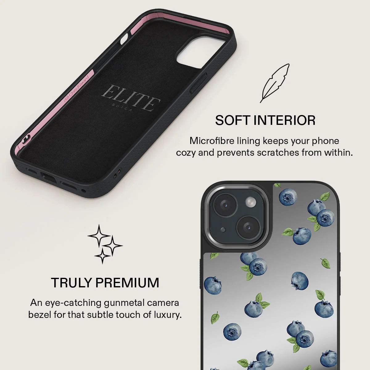 Blueberry Muffin - iPhone 15 Case - Image 40