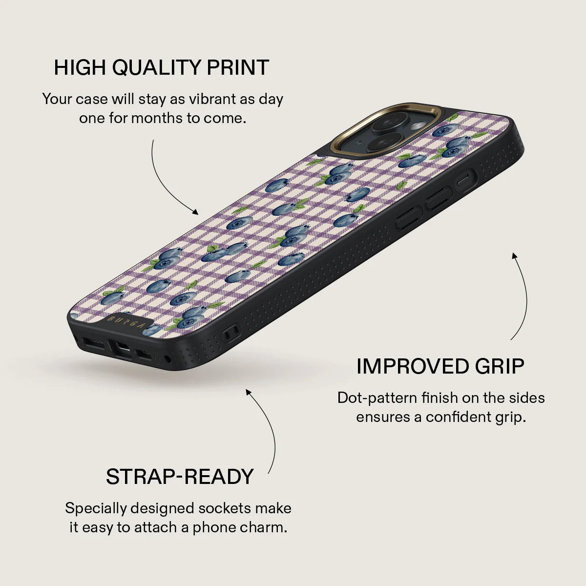 Blueberry Muffin - iPhone 15 Case - Image 9