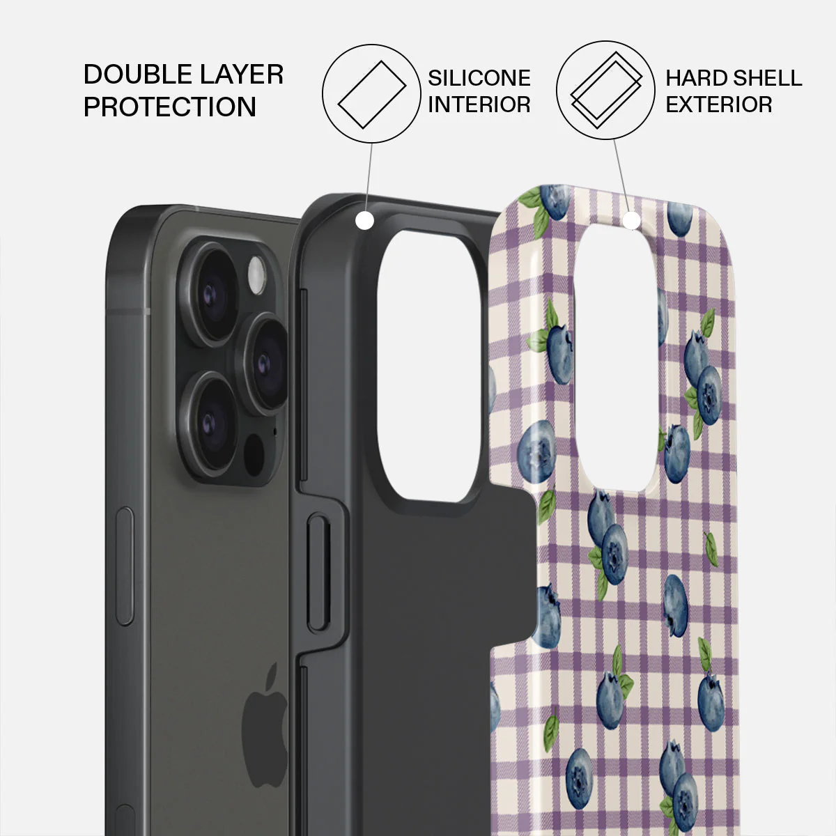Blueberry Muffin - iPhone 15 Pro Case - Image 2