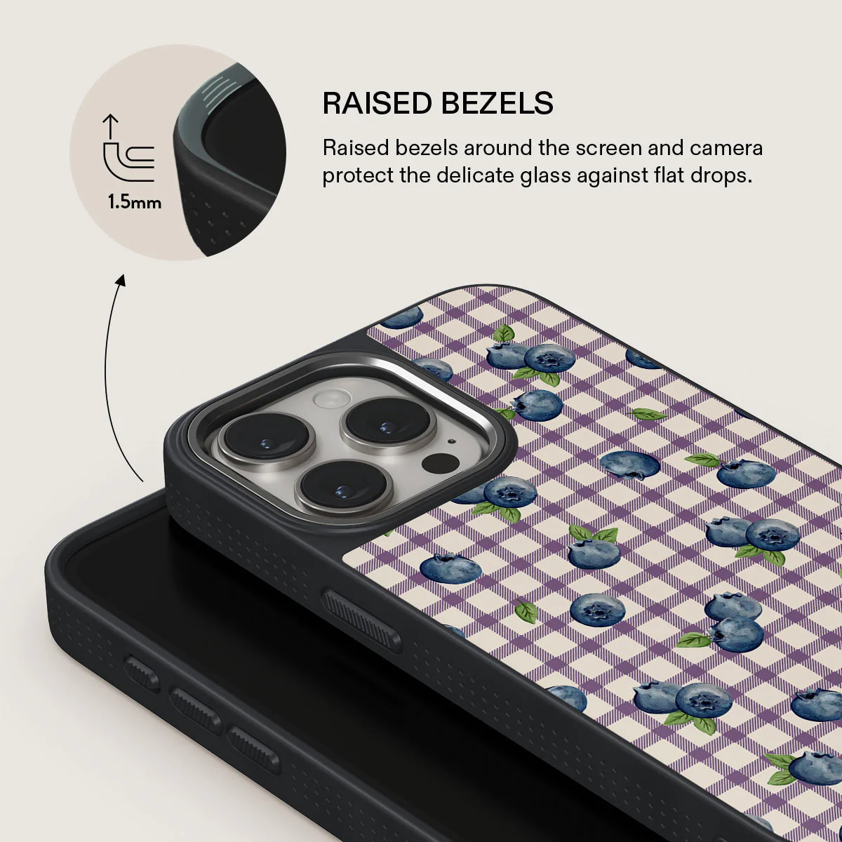Blueberry Muffin - iPhone 15 Pro Max Case - Image 15
