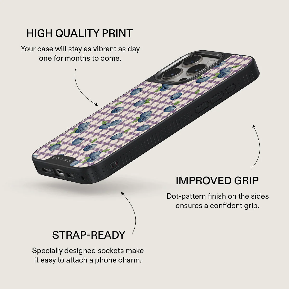 Blueberry Muffin - iPhone 15 Pro Max Case - Image 16