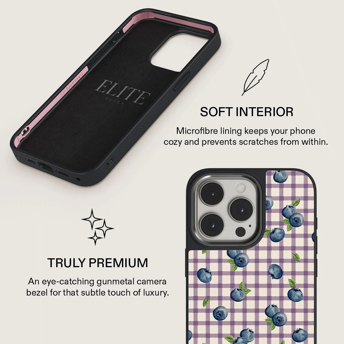 Blueberry Muffin - iPhone 15 Pro Max Case - Image 17