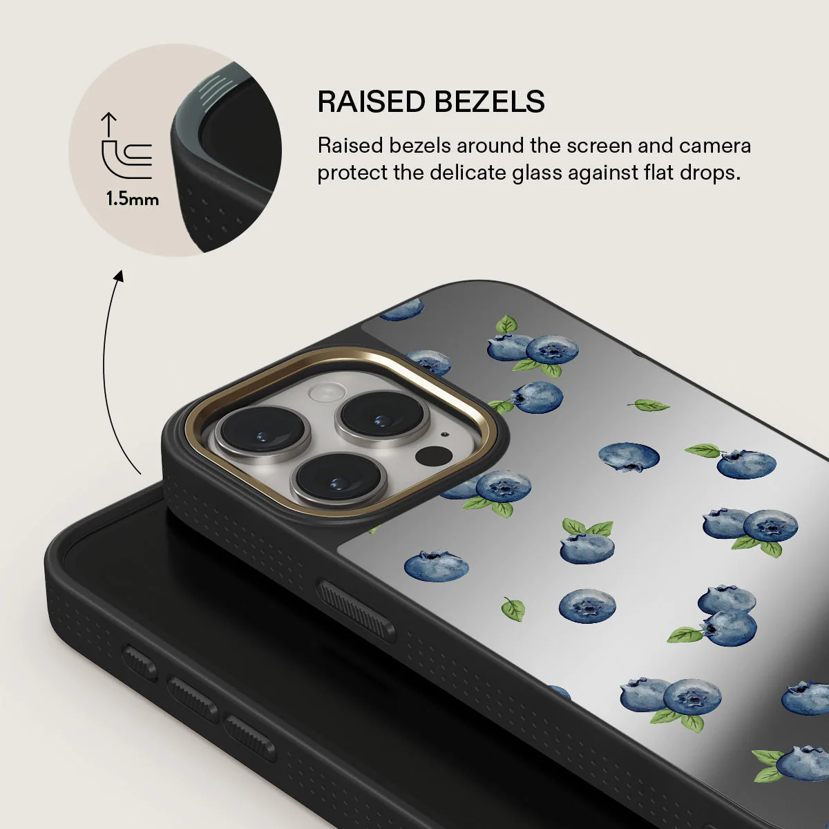 Blueberry Muffin - iPhone 15 Pro Max Case - Image 30