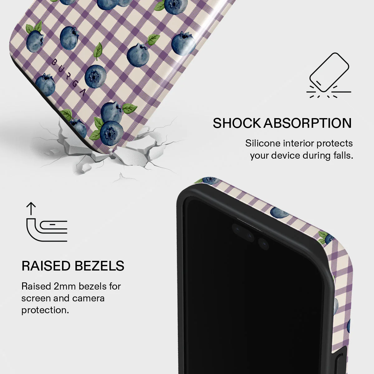 Blueberry Muffin - iPhone 15 Pro Max Case - Image 4