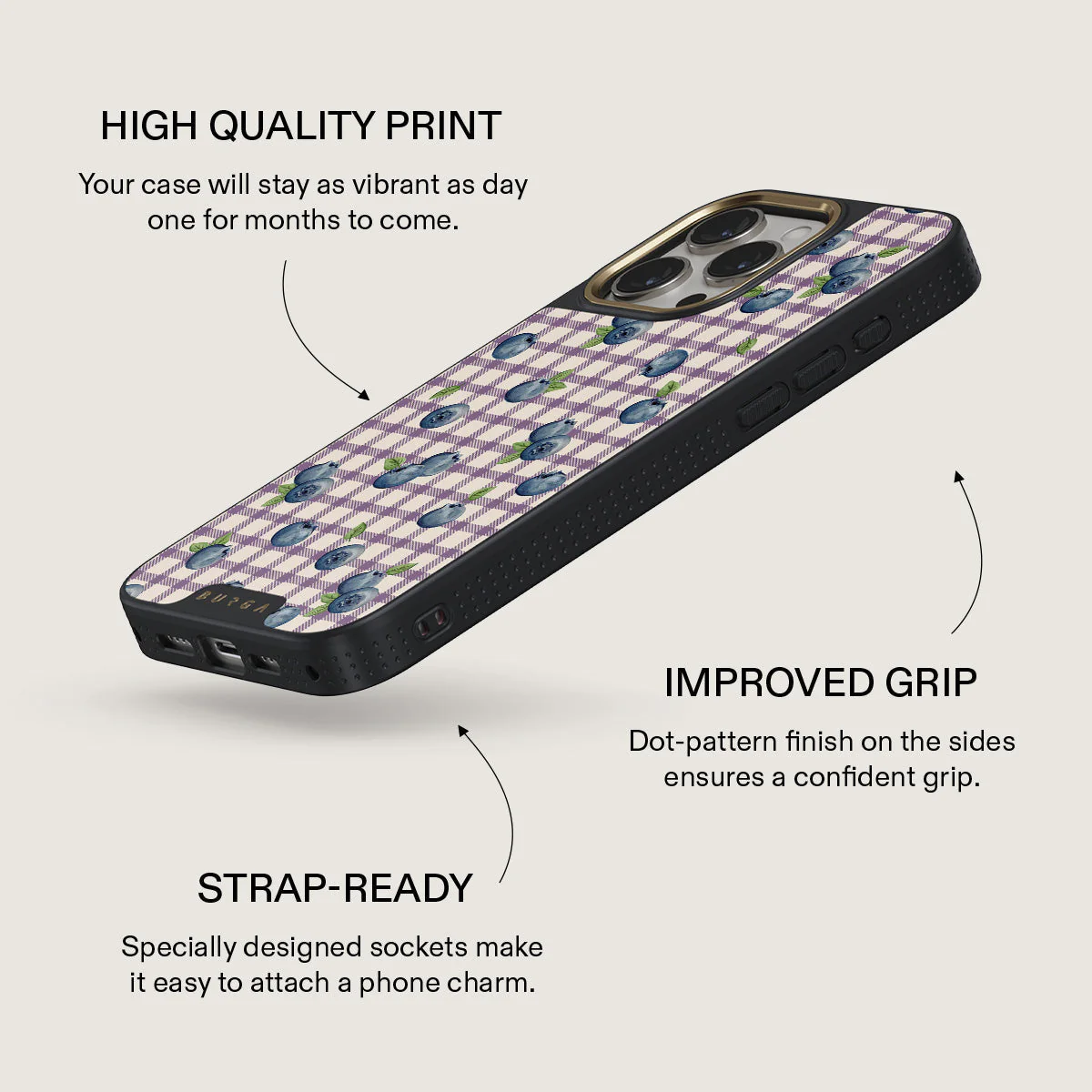 Blueberry Muffin - iPhone 15 Pro Max Case - Image 9