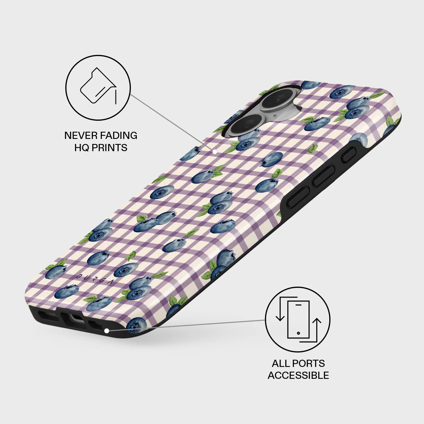 Blueberry Muffin - iPhone 16 Case - Image 3