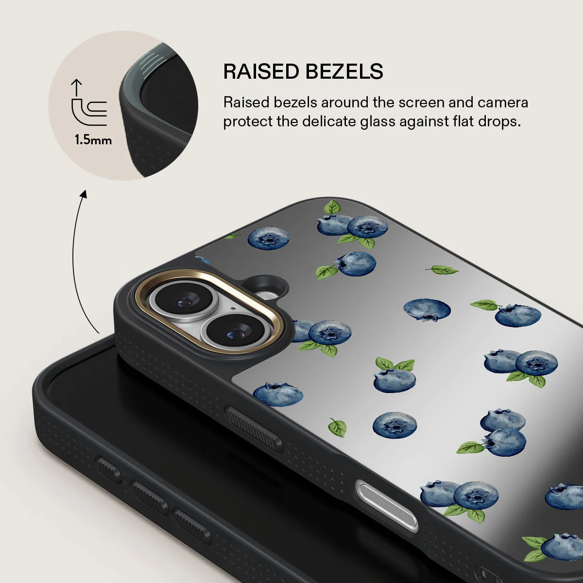 Blueberry Muffin - iPhone 16 Case - Image 31