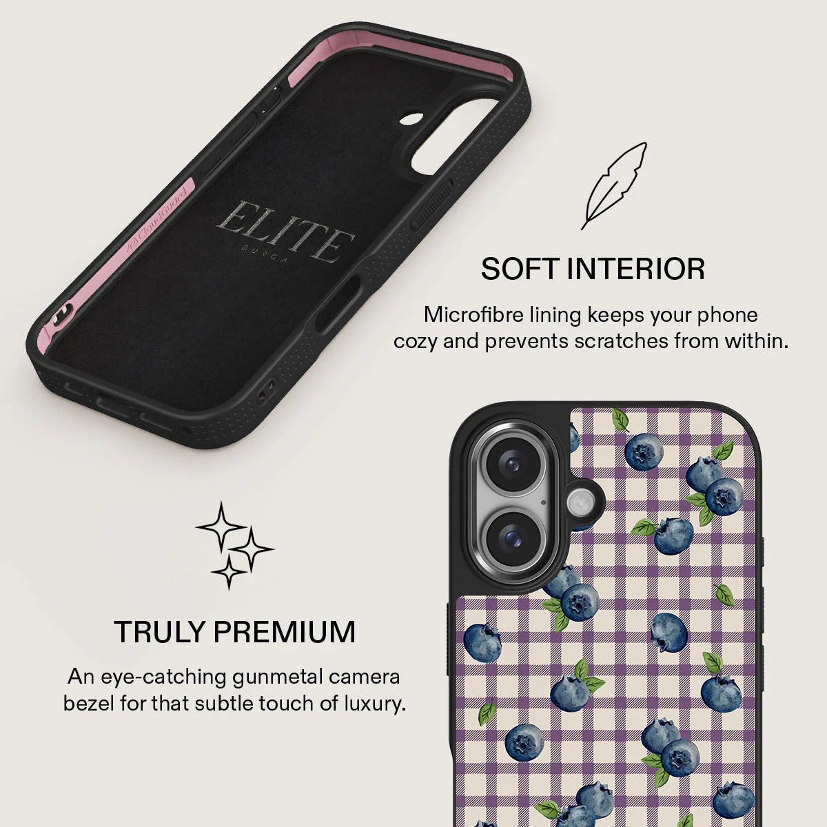 Blueberry Muffin - iPhone 16 Plus Case - Image 18