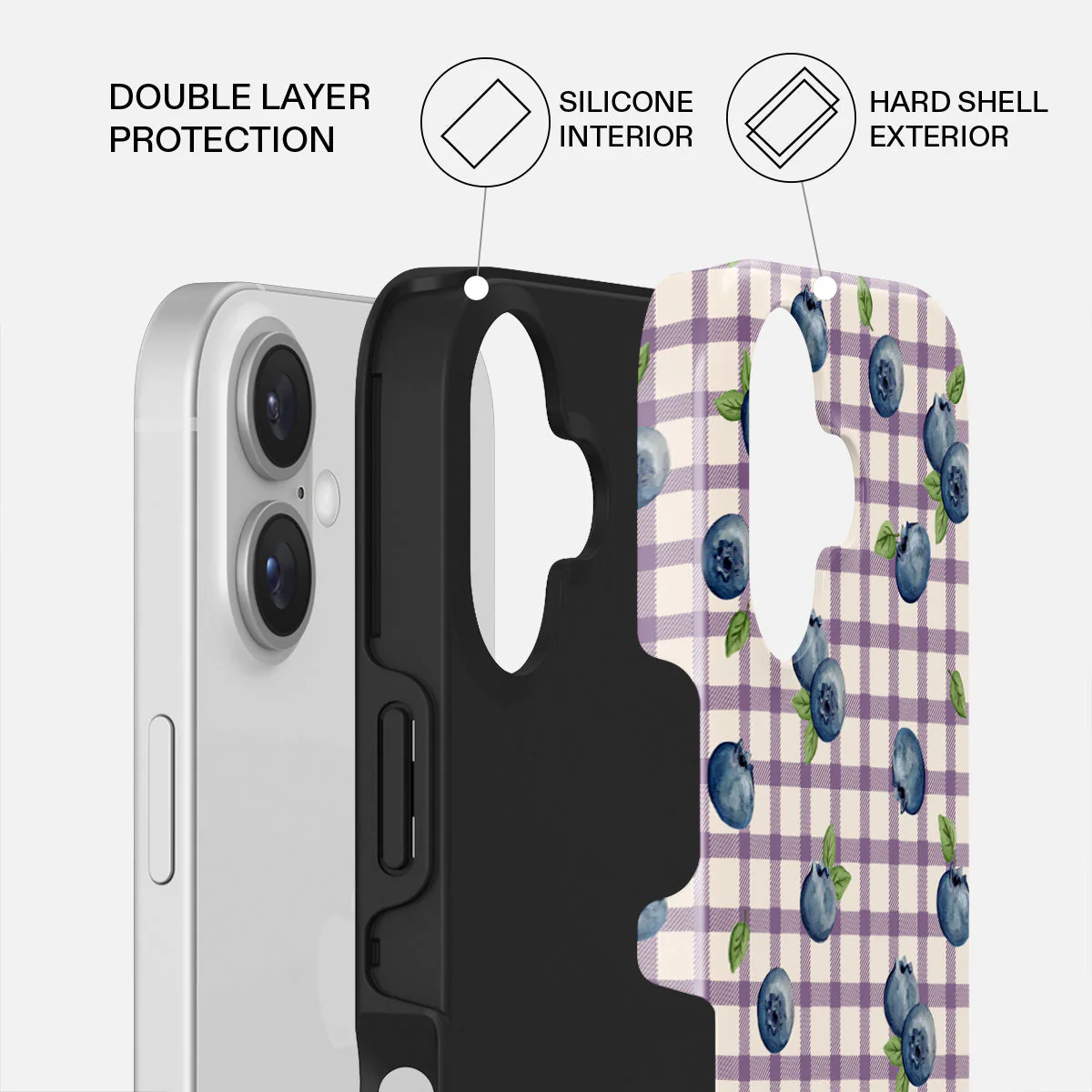 Blueberry Muffin - iPhone 16 Plus Case - Image 2