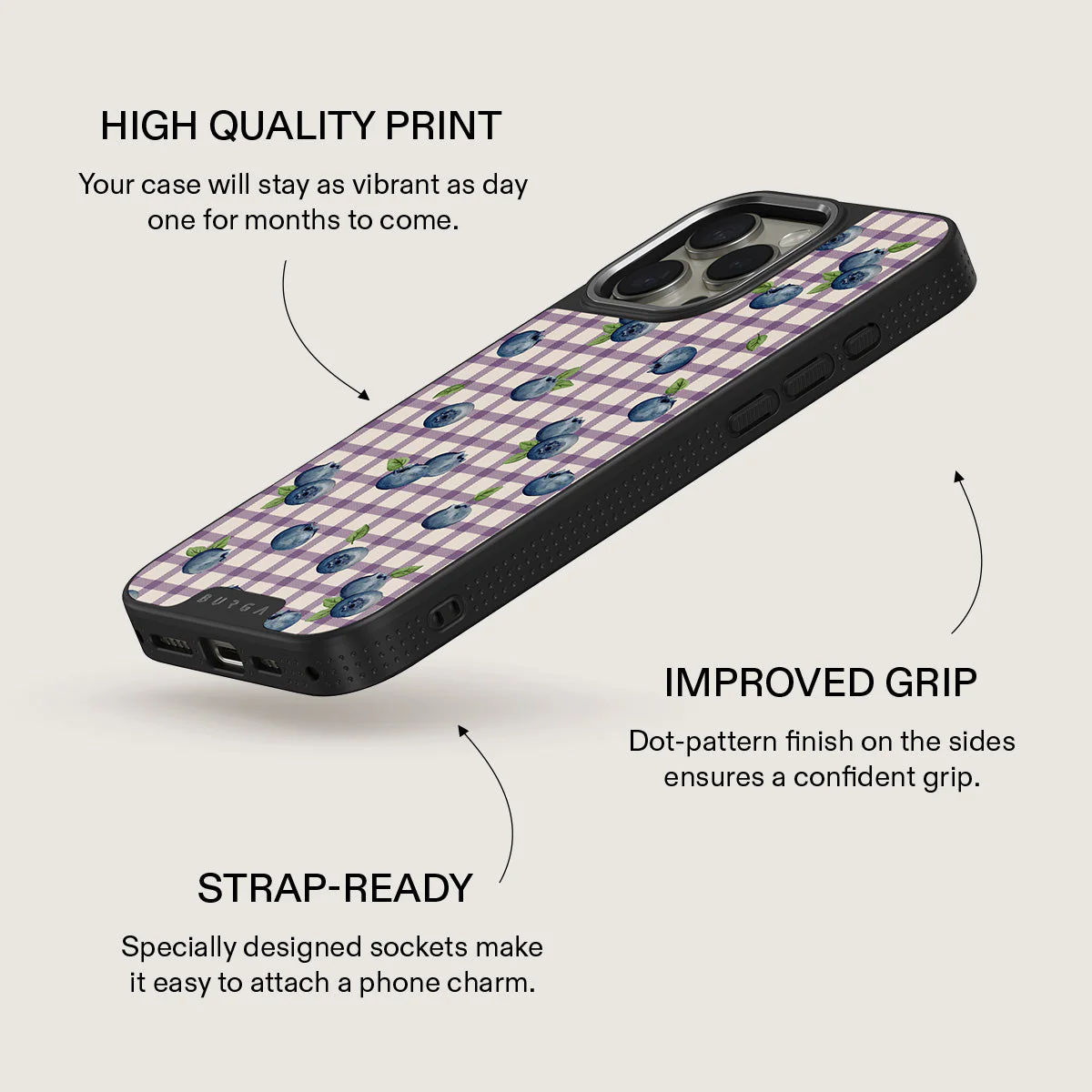 Blueberry Muffin - iPhone 16 Pro Case - Image 17