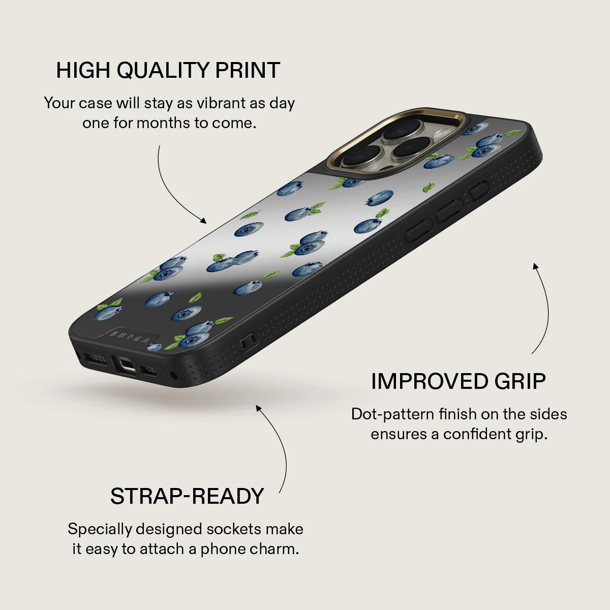 Blueberry Muffin - iPhone 16 Pro Case - Image 32
