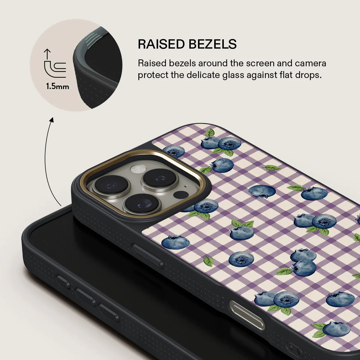 Blueberry Muffin - iPhone 16 Pro Case - Image 9