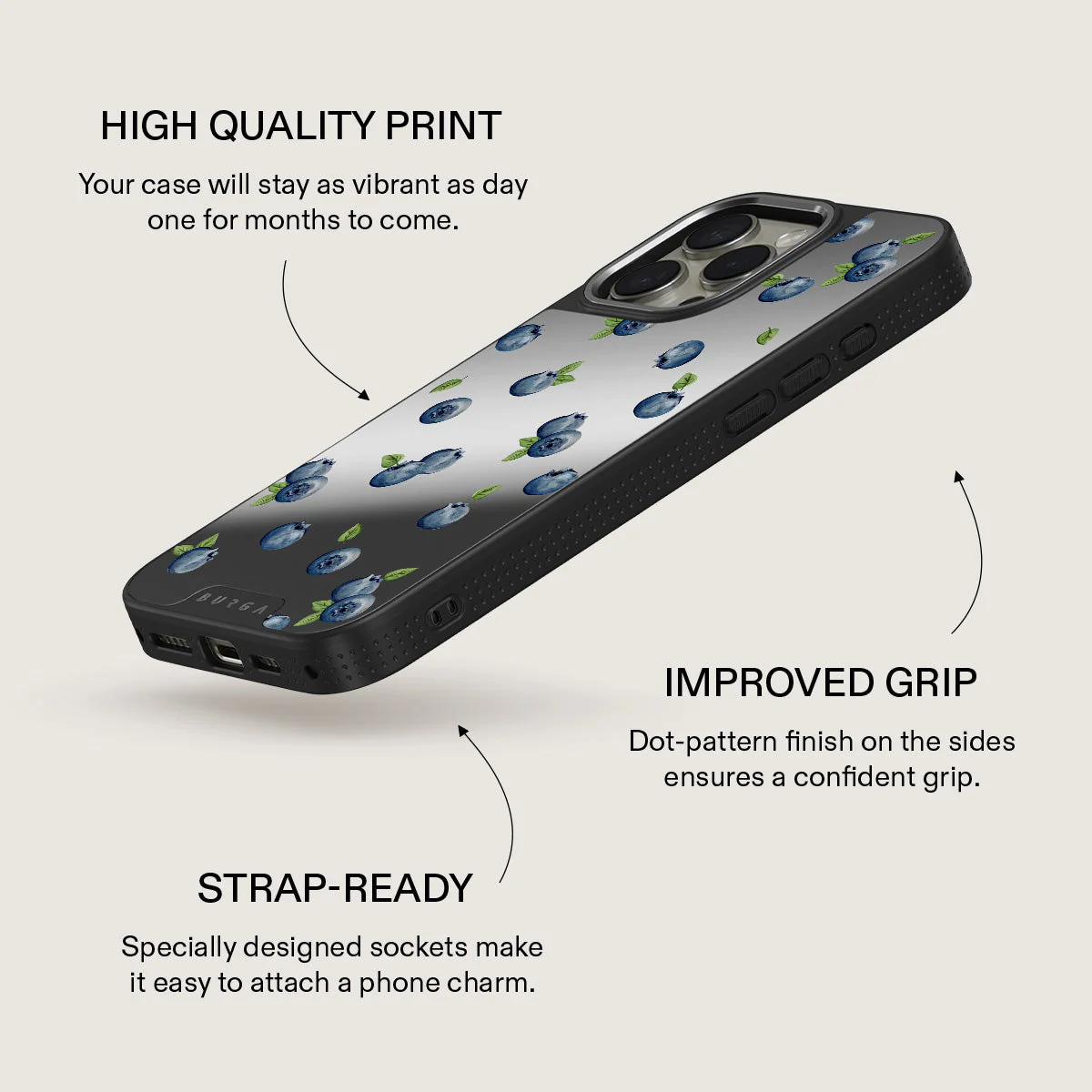 Blueberry Muffin - iPhone 16 Pro Max Case - Image 40