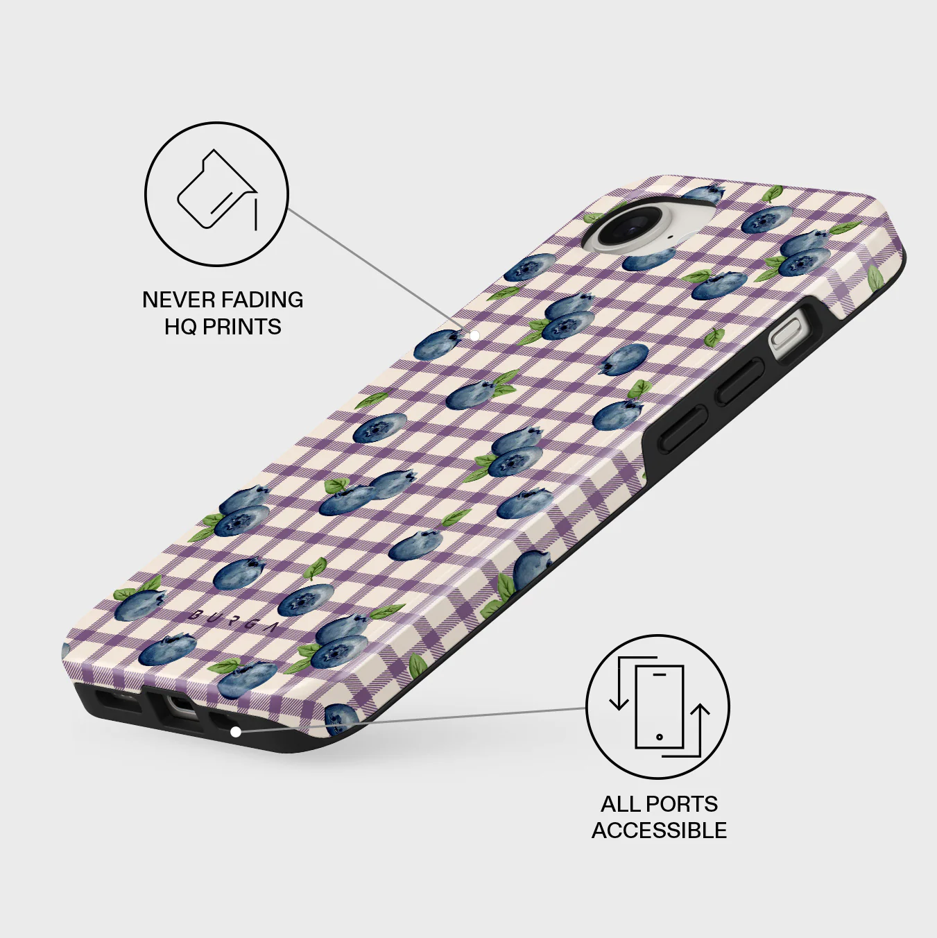 Blueberry Muffin - iPhone 16e Case - Image 3