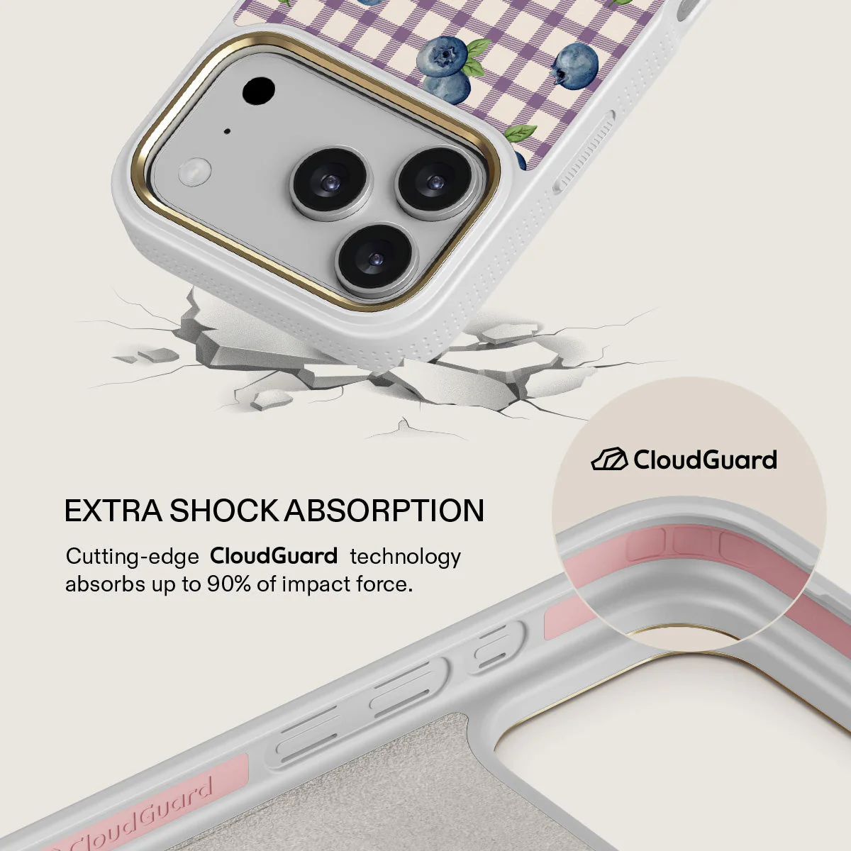 Blueberry Muffin - iPhone 17 Pro Case - Image 21