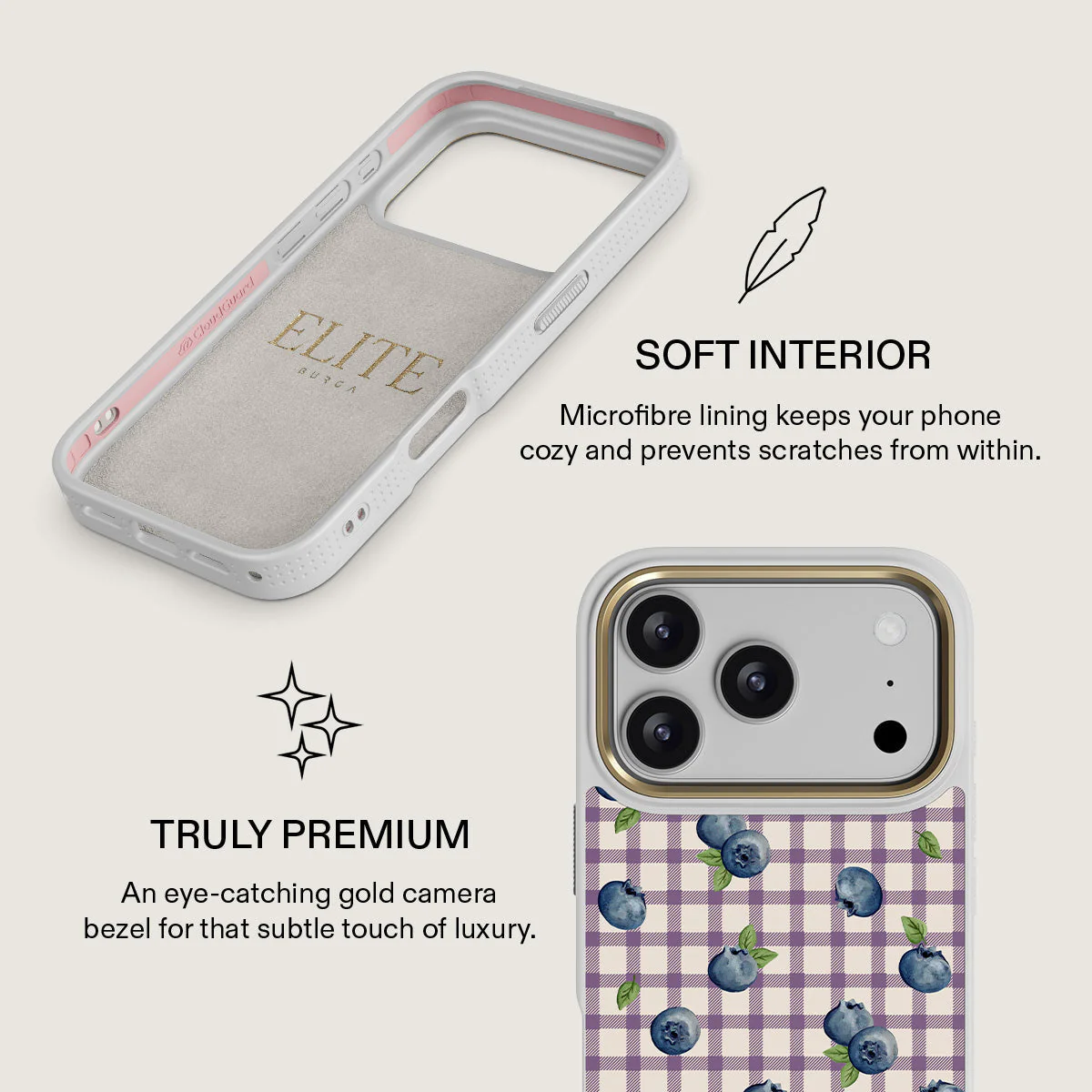 Blueberry Muffin - iPhone 17 Pro Case - Image 24