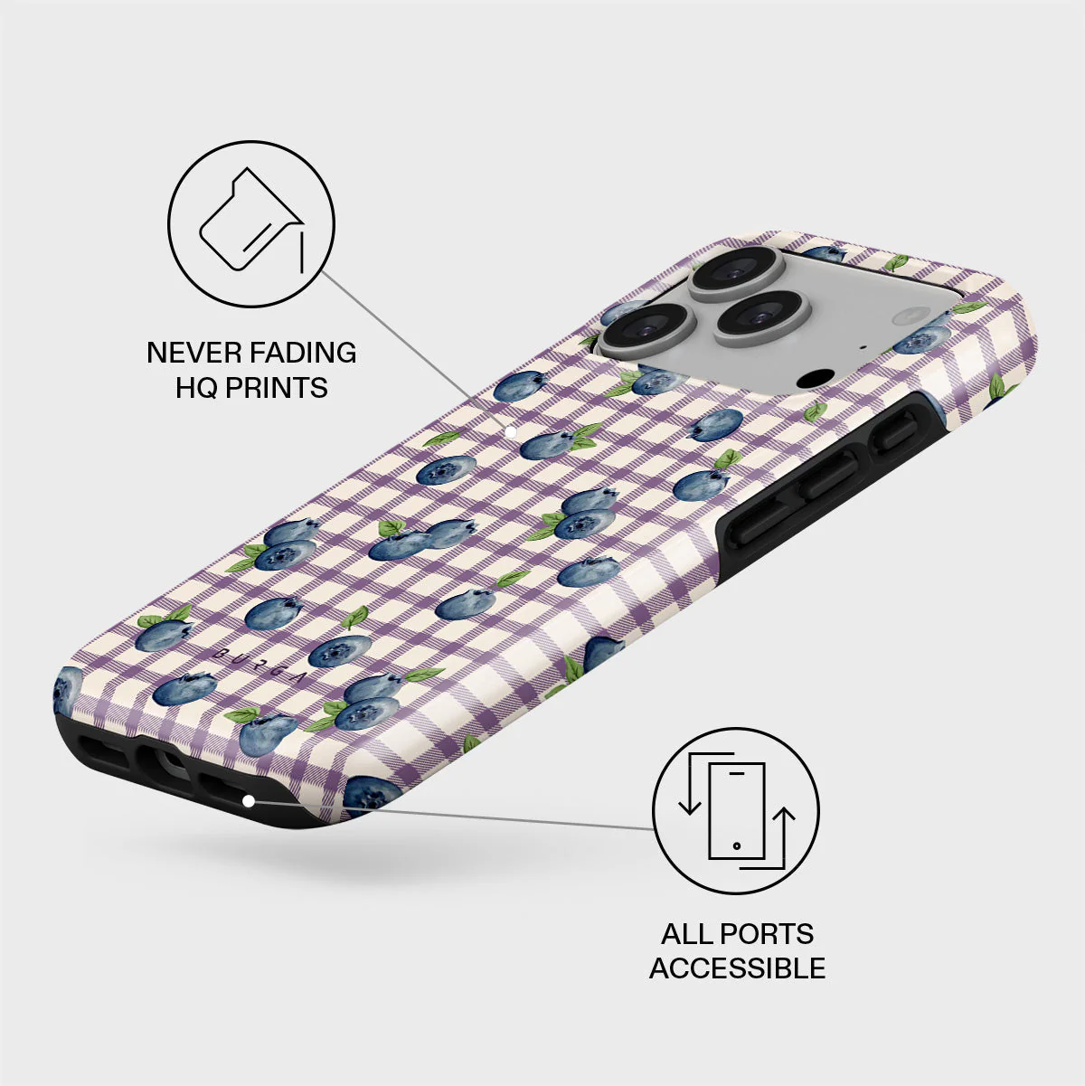 Blueberry Muffin - iPhone 17 Pro Case - Image 3