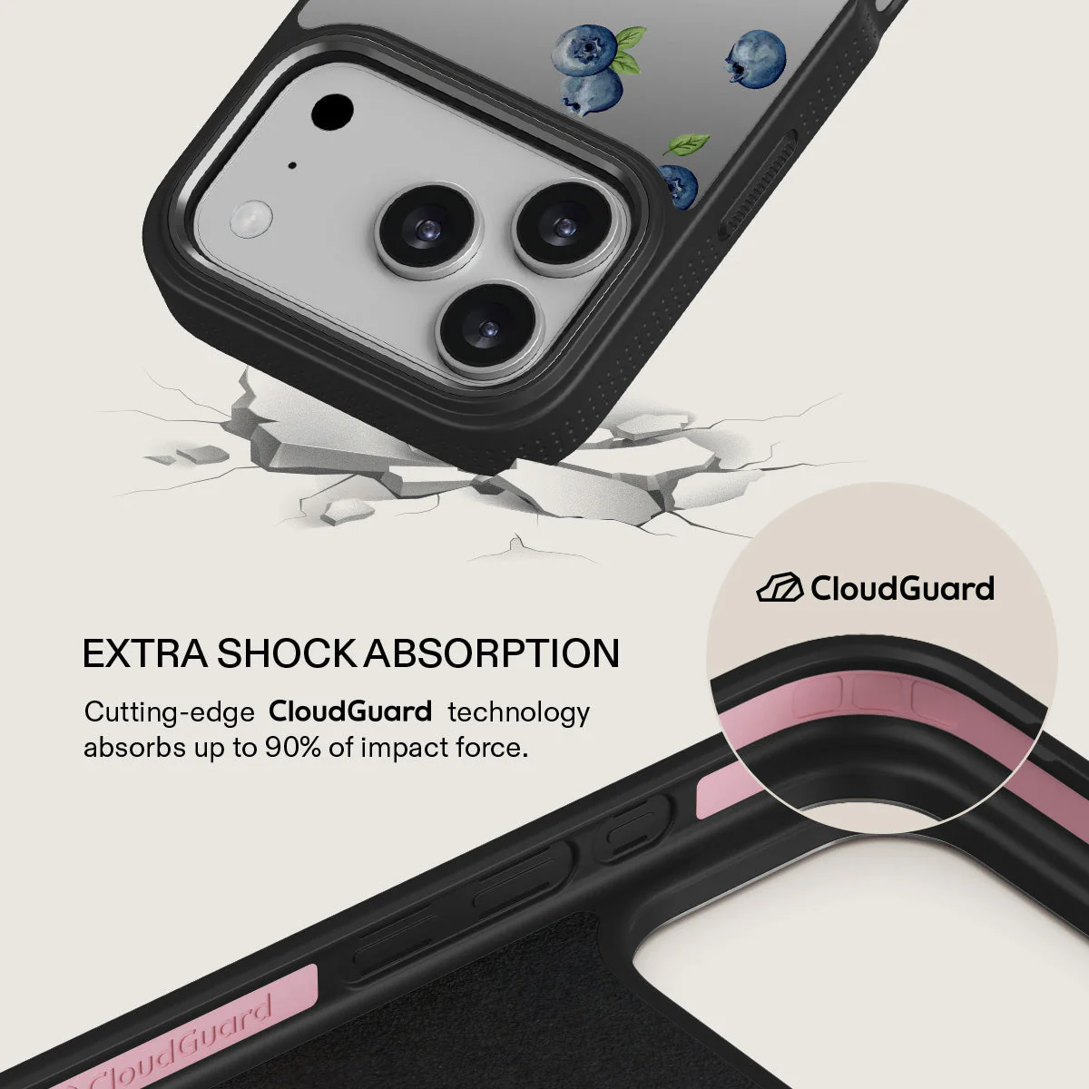 Blueberry Muffin - iPhone 17 Pro Case - Image 36