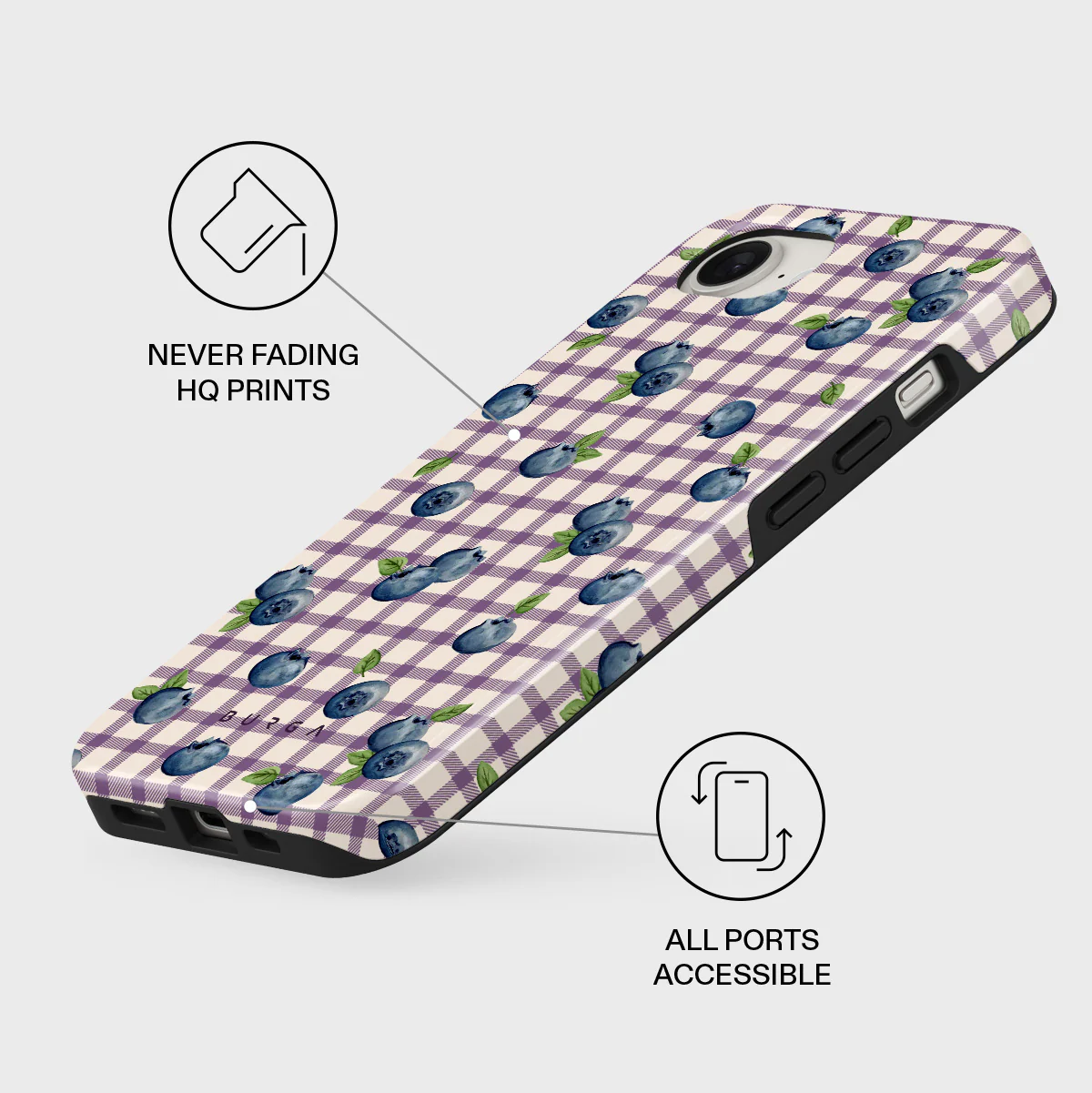 Blueberry Muffin - iPhone 17e Case - Image 3
